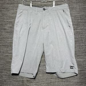 Billabong Shorts Men's Size 30 Gray Submersiles 4 Way Stretch